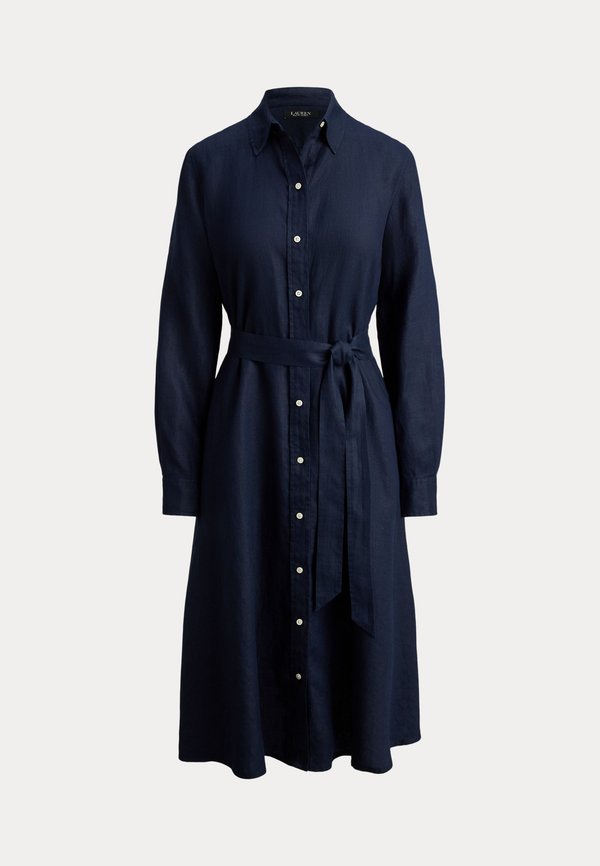 Lauren Ralph Lauren Petite BELTED LINEN SHIRTDRESS