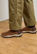 Skechers RESPECTED - Trainers - dark brown