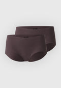 Puma WOMEN INVISIBLE 2 PACK - Boyshorts - rich cocoa