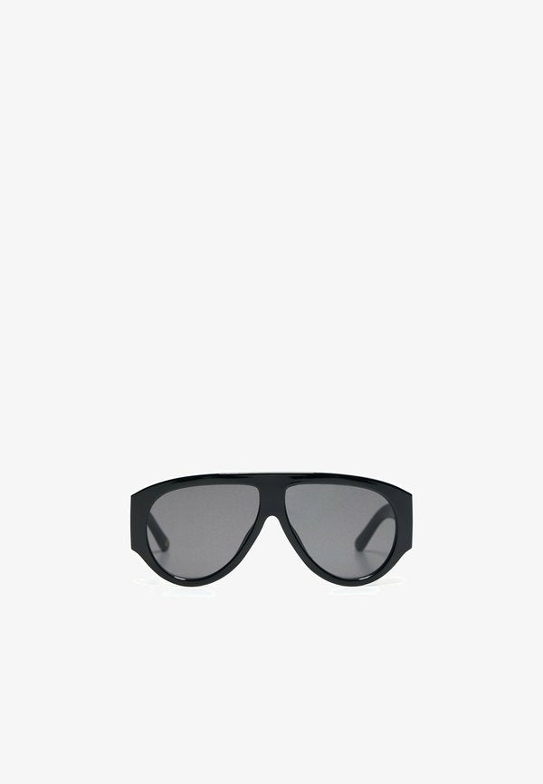Bershka RESIN - SUNGLASSES 00700419 - Sunglasses - dark grey