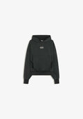 Bershka WASHED- HOODIE - Hoodie - dark grey
