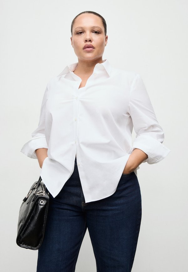 Mango Straight leg jeans - dark blue