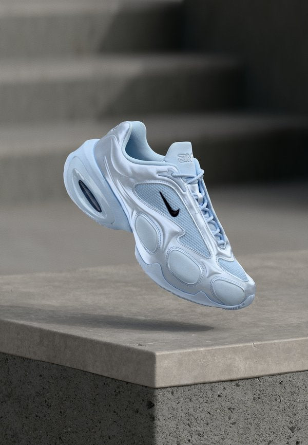 Nike Sportswear AIR MAX MUSE - Trainers - hydrogen blue/metallic silver-coloured