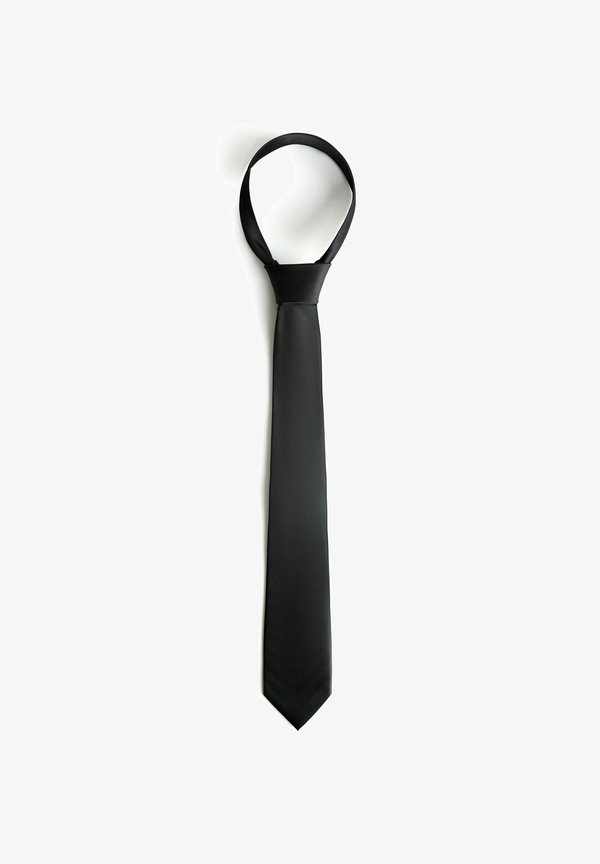 Bershka Tie - black