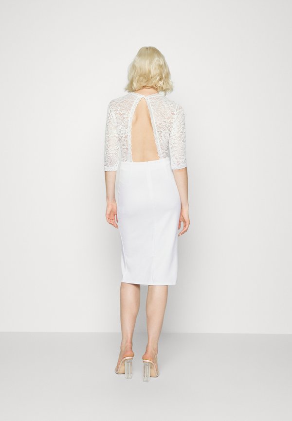 WAL G. WGXZL WEDDING - LOVE STORY LACE MIDI DRESS
