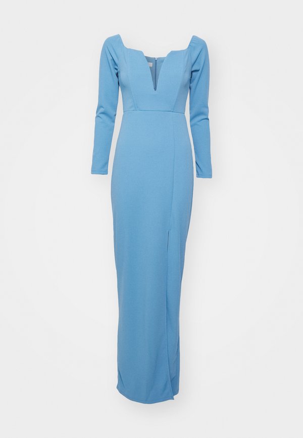WAL G. WEDDING TILLY V NECK MAXI