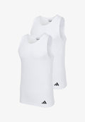 adidas Sportswear ERGONOMIC TANK 2PK - Undershirt - white