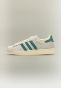 adidas Originals SUPERSTAR II UNISEX - Trainers - core white/collegiate green/cream white