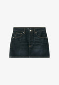 Mango ADULT - A-line skirt - dark blue