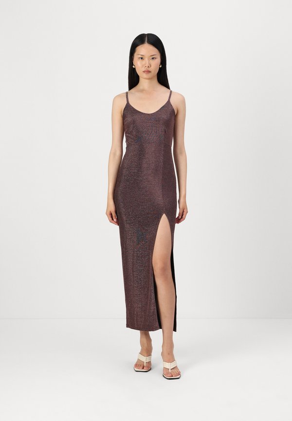 WAL G. BRENDA STRAPPY GLITTER MAXI