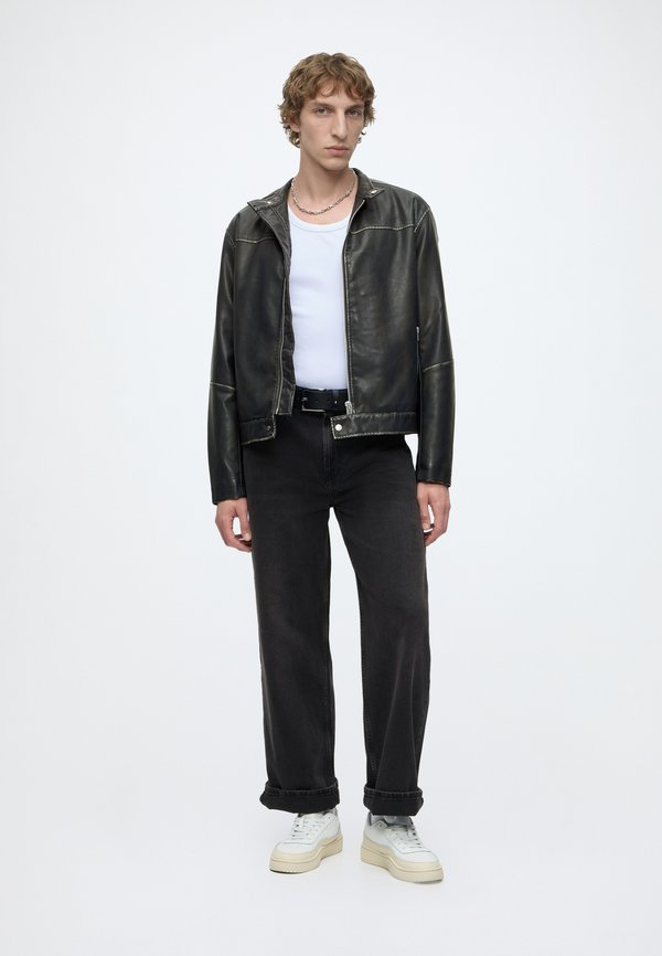 Karl Lagerfeld Jeans KLJ KARLISM PU BIKER JACKET