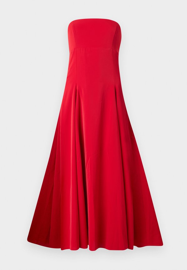 Abercrombie & Fitch Godet Clasp-Back Midi Dress