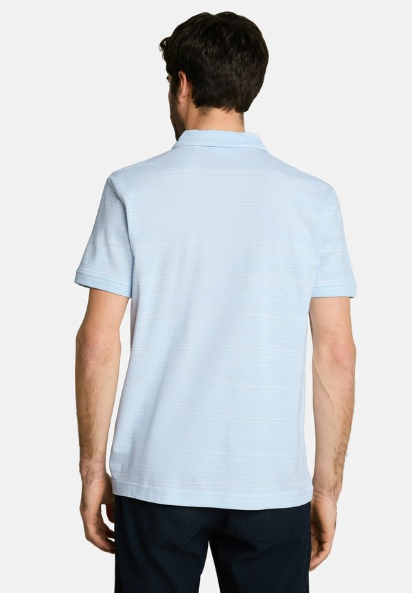 TOM TAILOR PIQUÉ POLOSHIRT MIT FEINEN STREIFEN