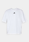 adidas Performance POWER WORKOUT OVERSIZE TEE - Sports T-shirt - white