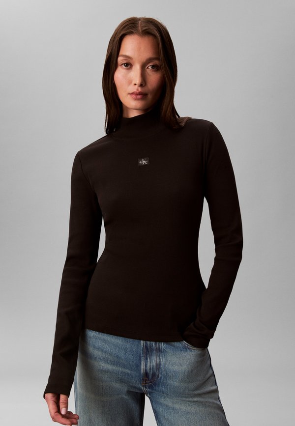 Calvin Klein Jeans Long sleeved top - black