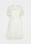 VILA VIBLAIR V NECK SHORT DRESS