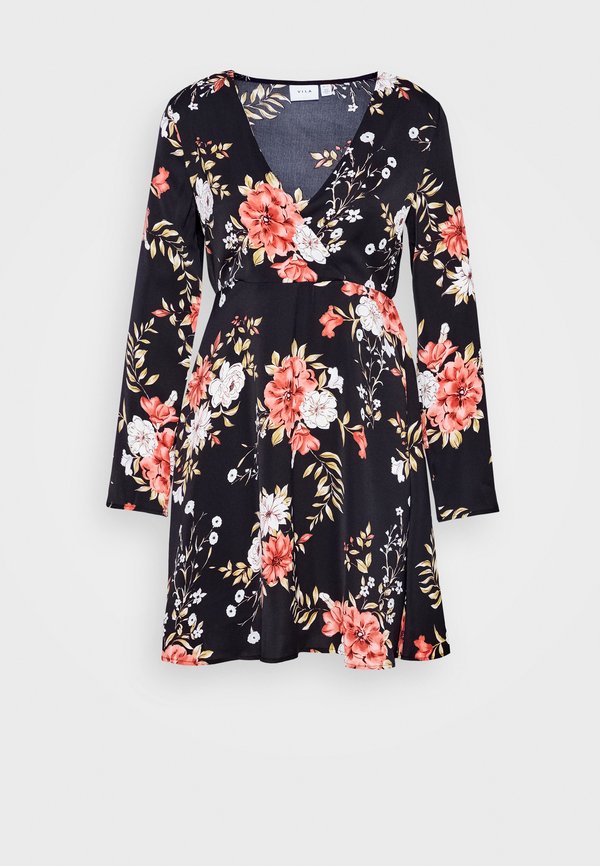 VILA VIJOSE WRAP SHORT DRESS