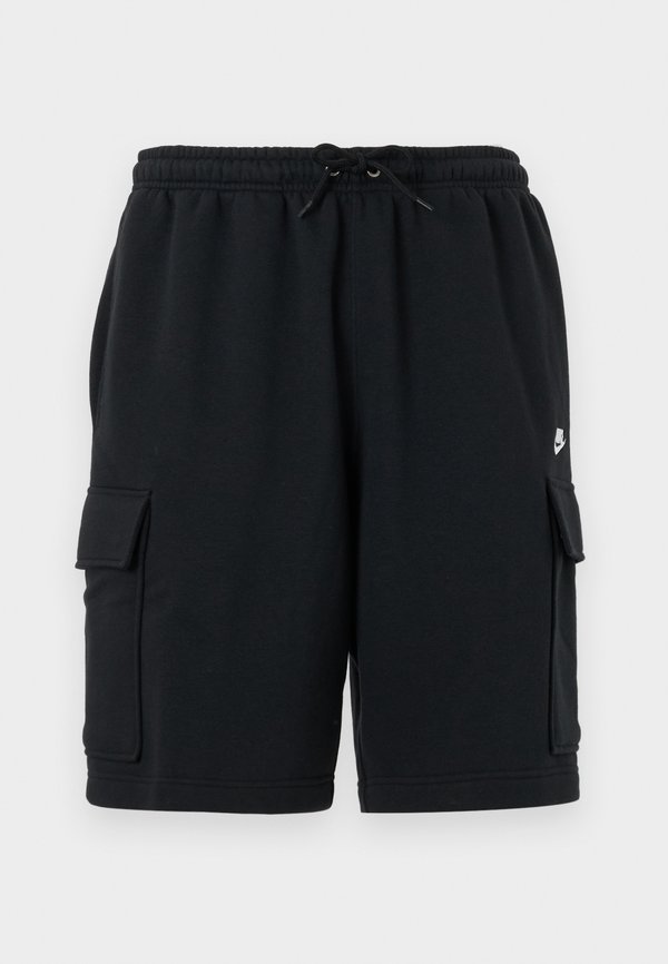 Nike Sportswear CLUB CARGO - Tracksuit bottoms - black black white