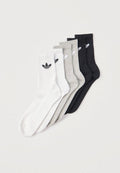 adidas Originals UNISEX 6 PACK - Socks - black/white/medium grey