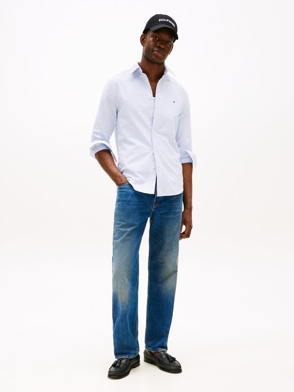 Tommy Hilfiger HERITAGE  - Shirt - preppy navy/desert sky solid