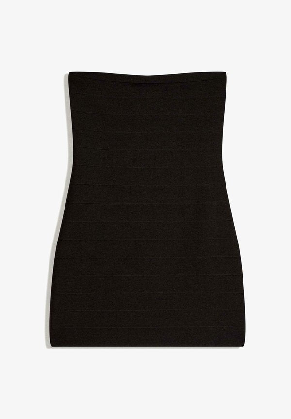 Bershka DRESS - Day dress - black