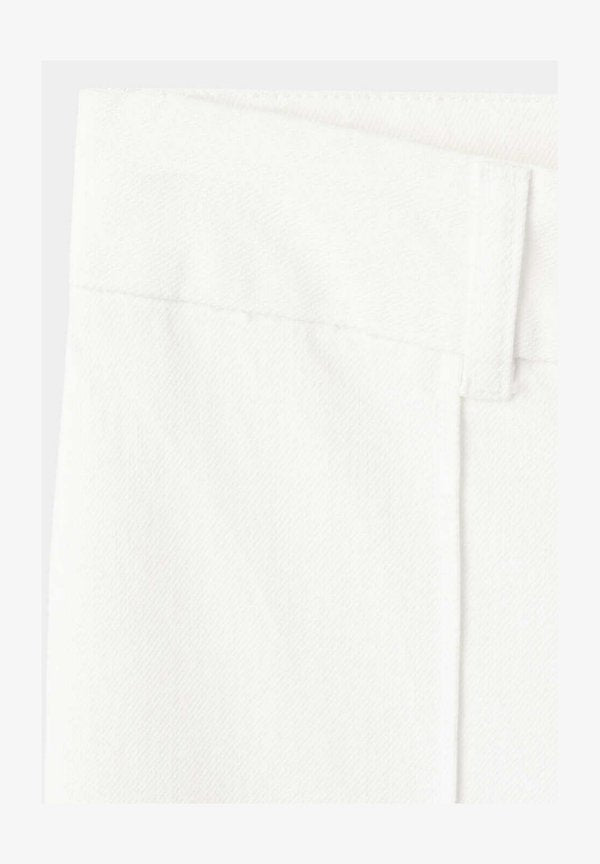 Mango ADULT - Wide Leg - white