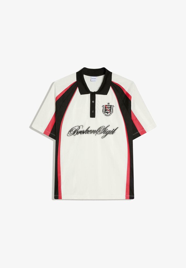 Bershka ENGLAND WORLD CUP - POLO TSHIRT - Polo shirt - white