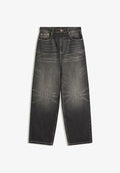 Bershka SUPER - Baggy Jeans - black