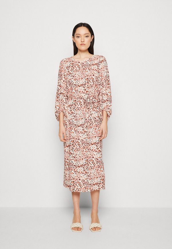 VILA VIOLIVIA MIDI BELT DRESS