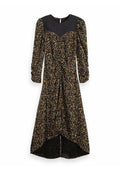 Scotch & Soda WITH GATHERS AND HI LOW HEM