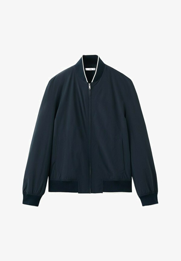 Mango Bomber Jacket - blue