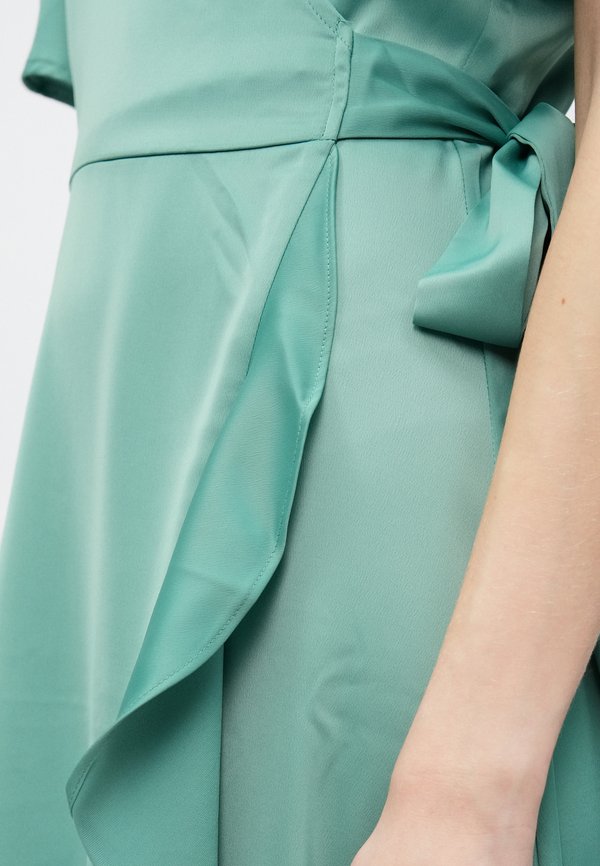 YAS YASTHEA MIDI WRAP DRESS
