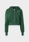 Nike Sportswear CROP - Zip-up sweatshirt - green