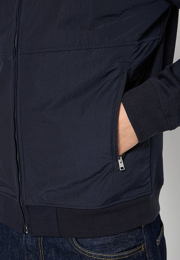 Lyle & Scott HALF RAGLAN HYBRID HOODIE