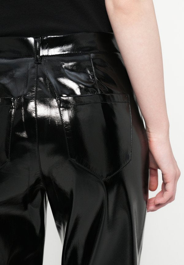 KARL LAGERFELD SHINY VINYL PANTS