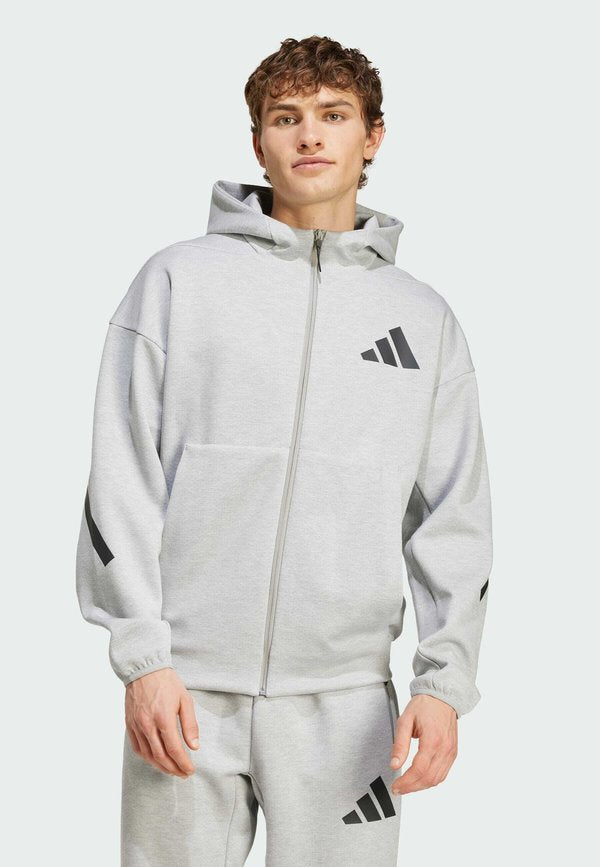 adidas Sportswear M Z N E FZ - Training jacket - medium grey heather