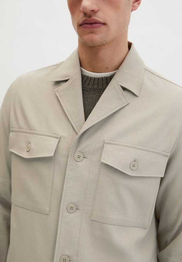 Marc O'Polo WITH CAMP COLLAR, LONG SLEEVES, PATCHED FLAP AND SIDE SEAM POCKETS