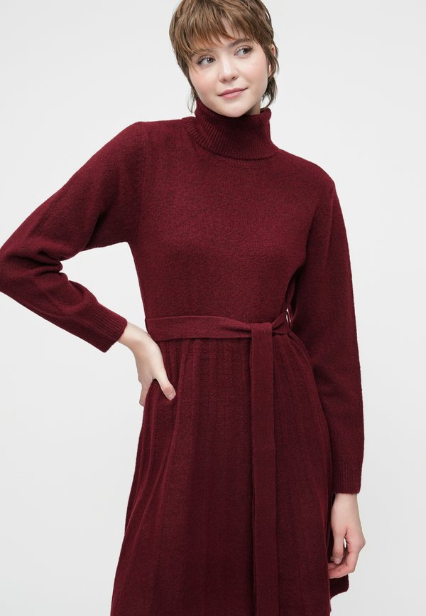 VILA VITRINE ROLLNECK SHORT DRESS