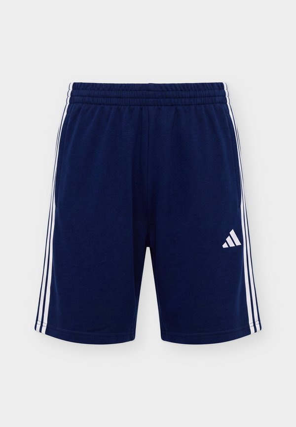 adidas Sportswear ESSENTIALS 3 STRIPES SHORTS - Sports shorts - team navy blue 2/white