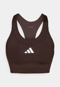 adidas Performance ADI365 BRA - Medium support sports bra - aurora coffee