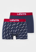 Levi's® MEN LOGO BRIEF 2 PACK - Boxer briefs - blue/white/red