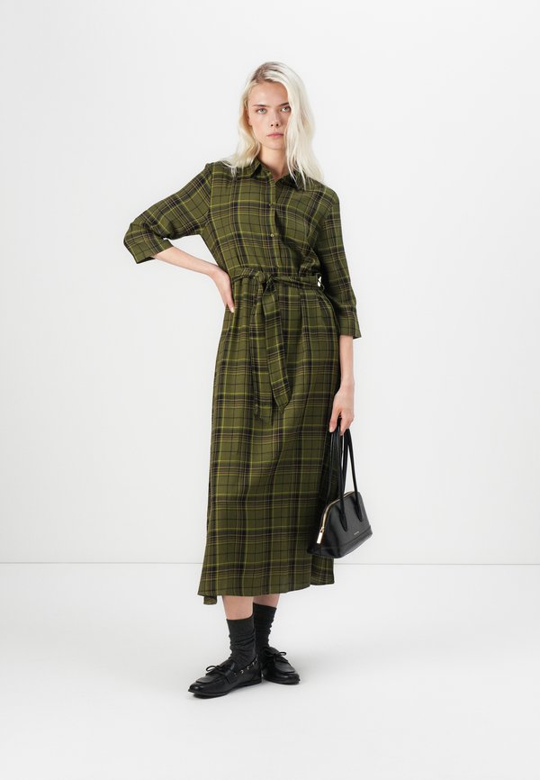 JDY JDYSTAY 3/4 MIDCALF SHIRT DRESS WVN