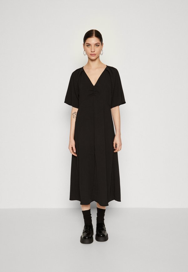 JDY JDYDIVYA RUCHING MIDI DRESS