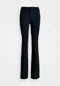 Lauren Ralph Lauren Petite SATIN-TRIM DOUBLE-FACED CREPE PANT