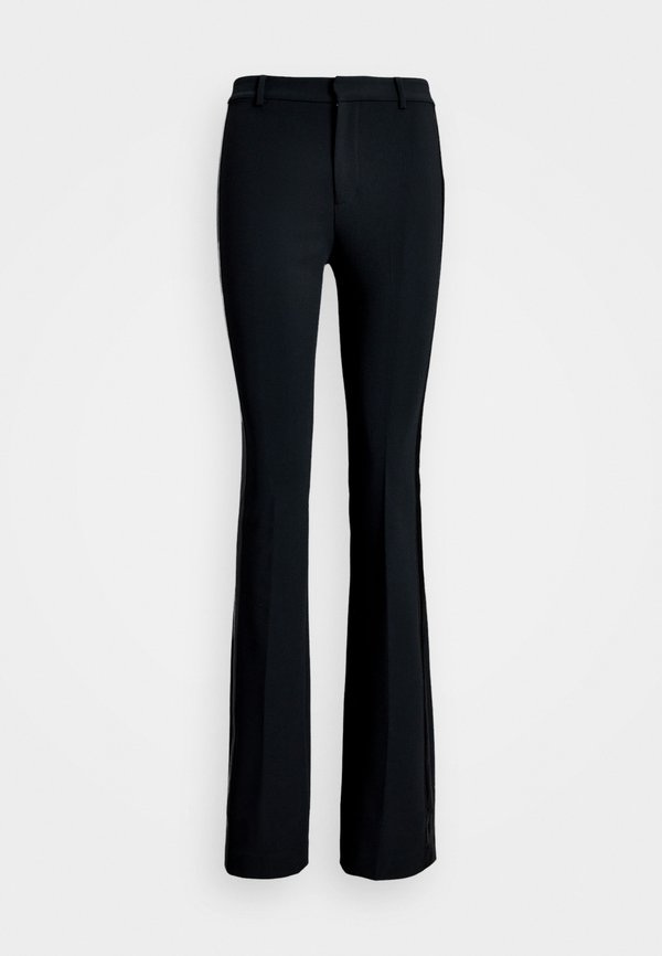 Lauren Ralph Lauren Petite SATIN-TRIM DOUBLE-FACED CREPE PANT