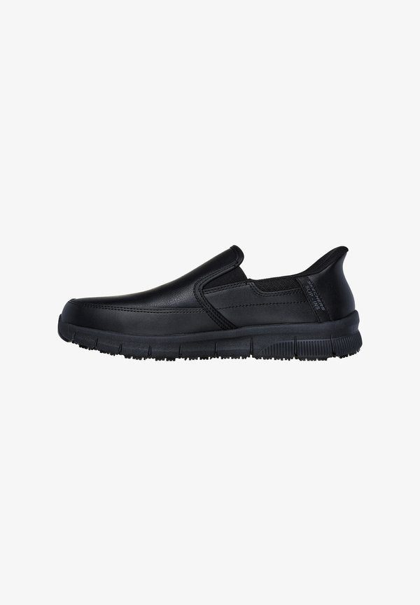 Skechers SKECHERS HERREN NAMPA - BROXTIN SLIP-INS ARBEITSSCHUH 200304EC BLK SCHWARZ  - High-top trainers - blk black