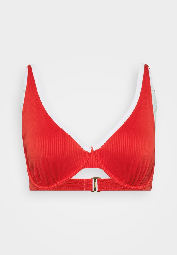 Hollister Co. Curvy High Apex Ribbed Underwire Bikini Top