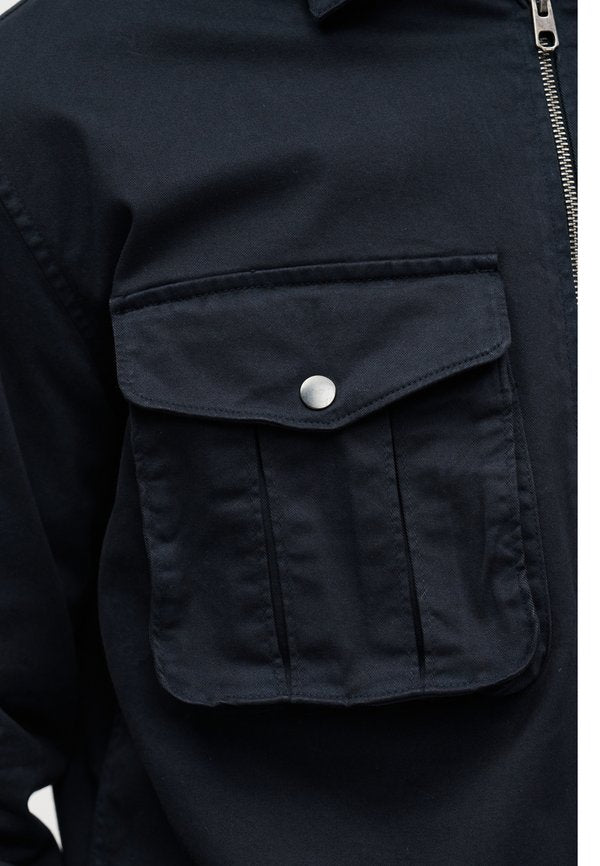 Lyle & Scott CHENILE PATCH SHACKET
