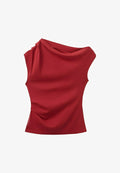 Mango ADULT - Print T-shirt - red