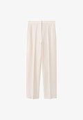 Mango ADULT - Trousers - ecru